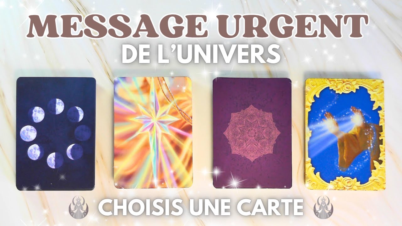 ✨ VOUS ETES PRÊT(E) A ENTENDRE CE MESSAGE DE L'UNIVERS ✨  | TIRAGE AU CHOIX | GUIDANCE INTEMPORELLE