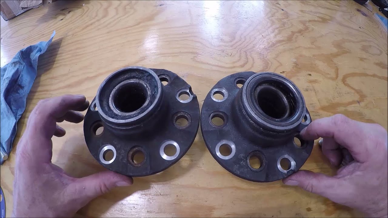 Bolt hole pattern change for front wheel hubs