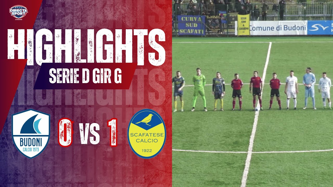 Calcio Serie D Gir. G. - Calcio Budoni-Scafatese 1922 0-1 (Highlights)