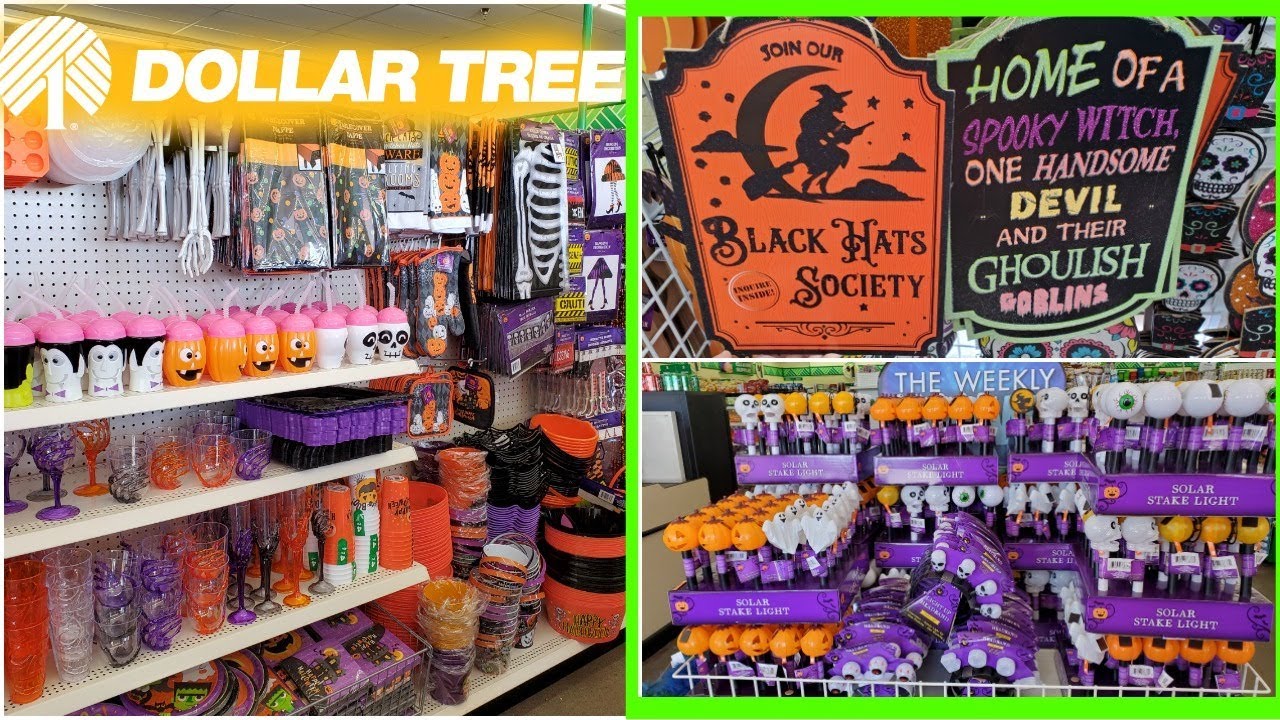 Хэллоуин в The Dollar Tree * Come With Me 2019