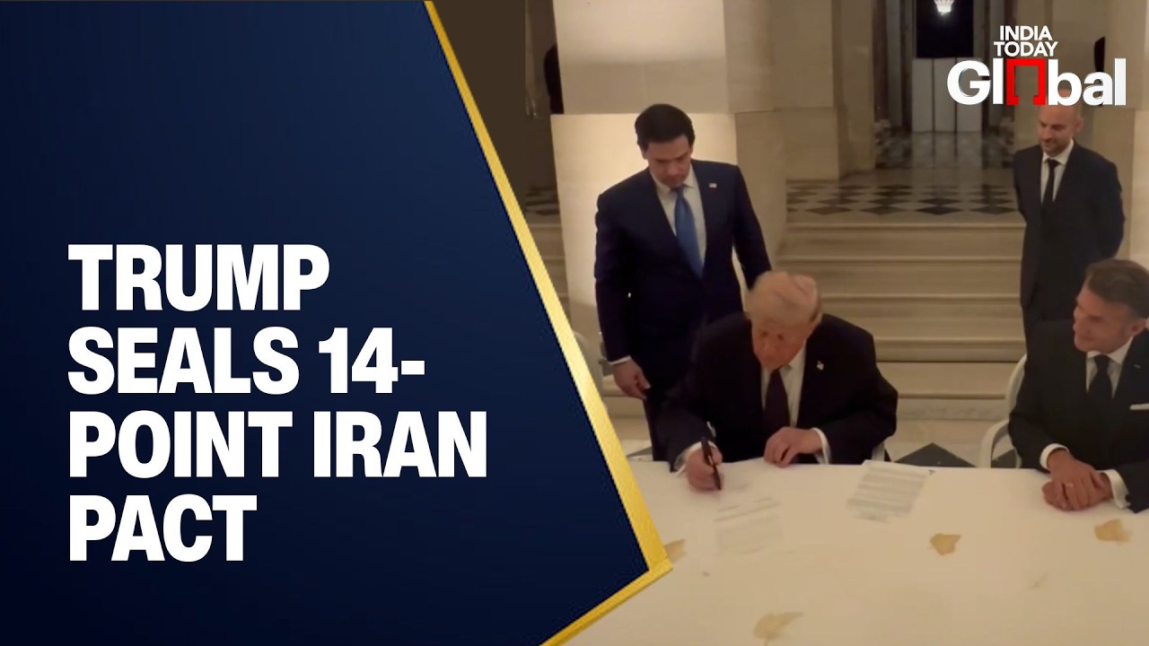 WATCH LIVE: President Donald Trump Formally Signs 14-Point U.S.-Iran Interim Agreement to End War