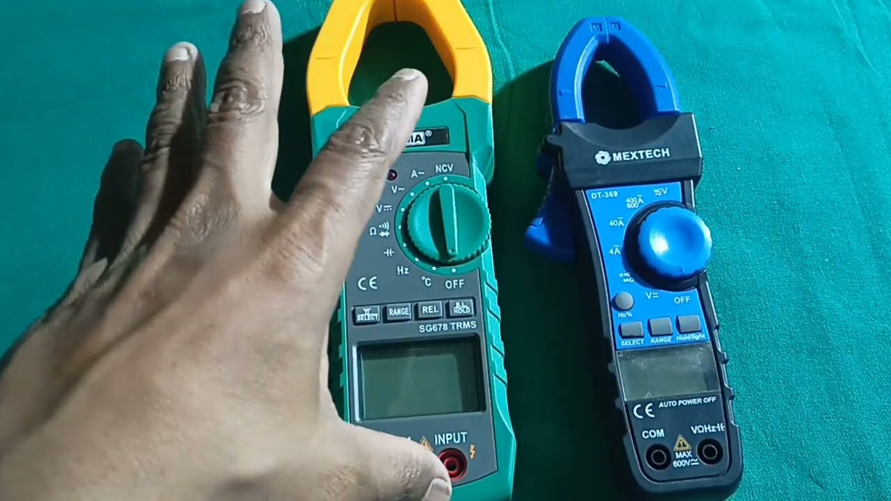 Digital Clump Meter How to Use | Digital Clump Multimeter | Technical hulchal