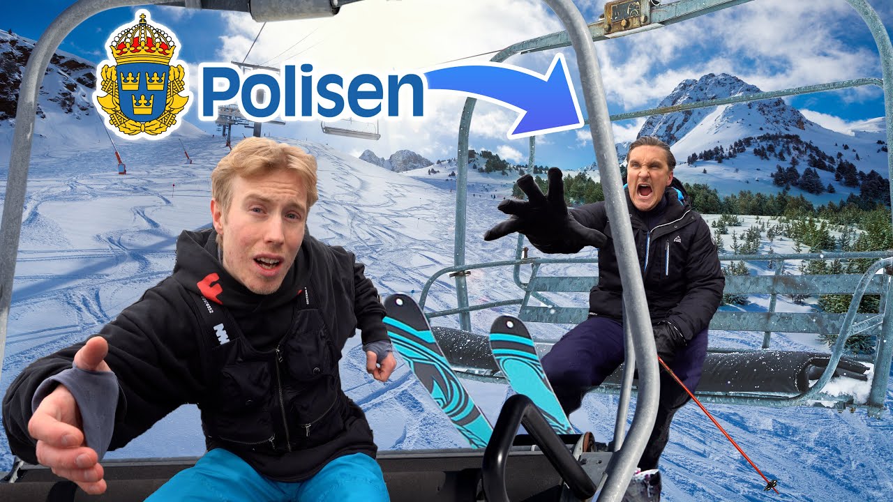 GÅR DET ATT RYMMA FRÅN POLISEN PÅ SKIDOR?