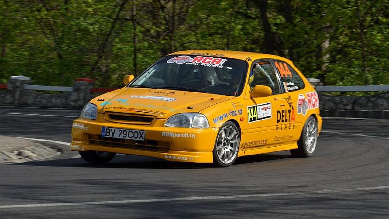 Honda Civic EK4 HillClimb - Alex Mirea, CNVC 2013