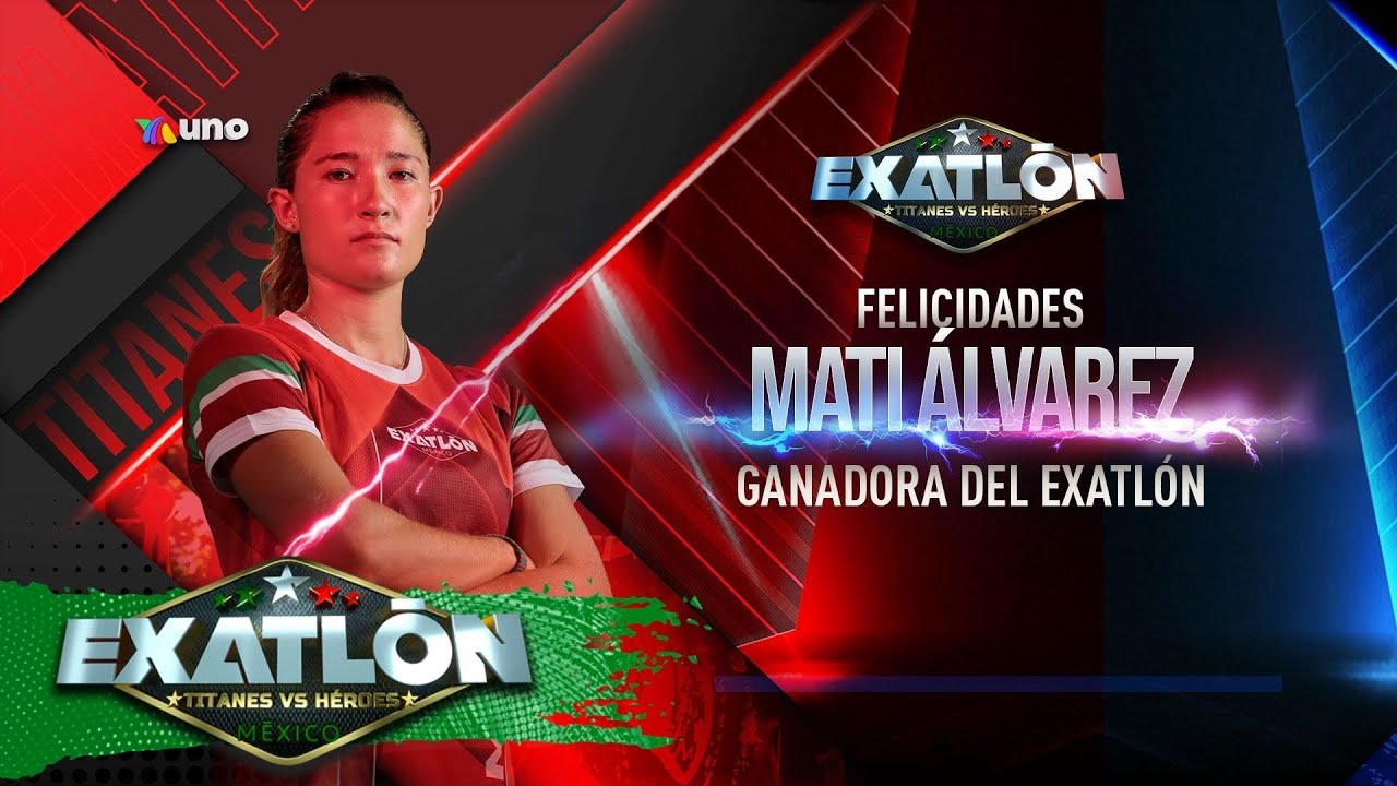 Mati Álvarez es la campeona de Exatlón Titanes vs. Héroes.| Episodio 157 | Exatlón México