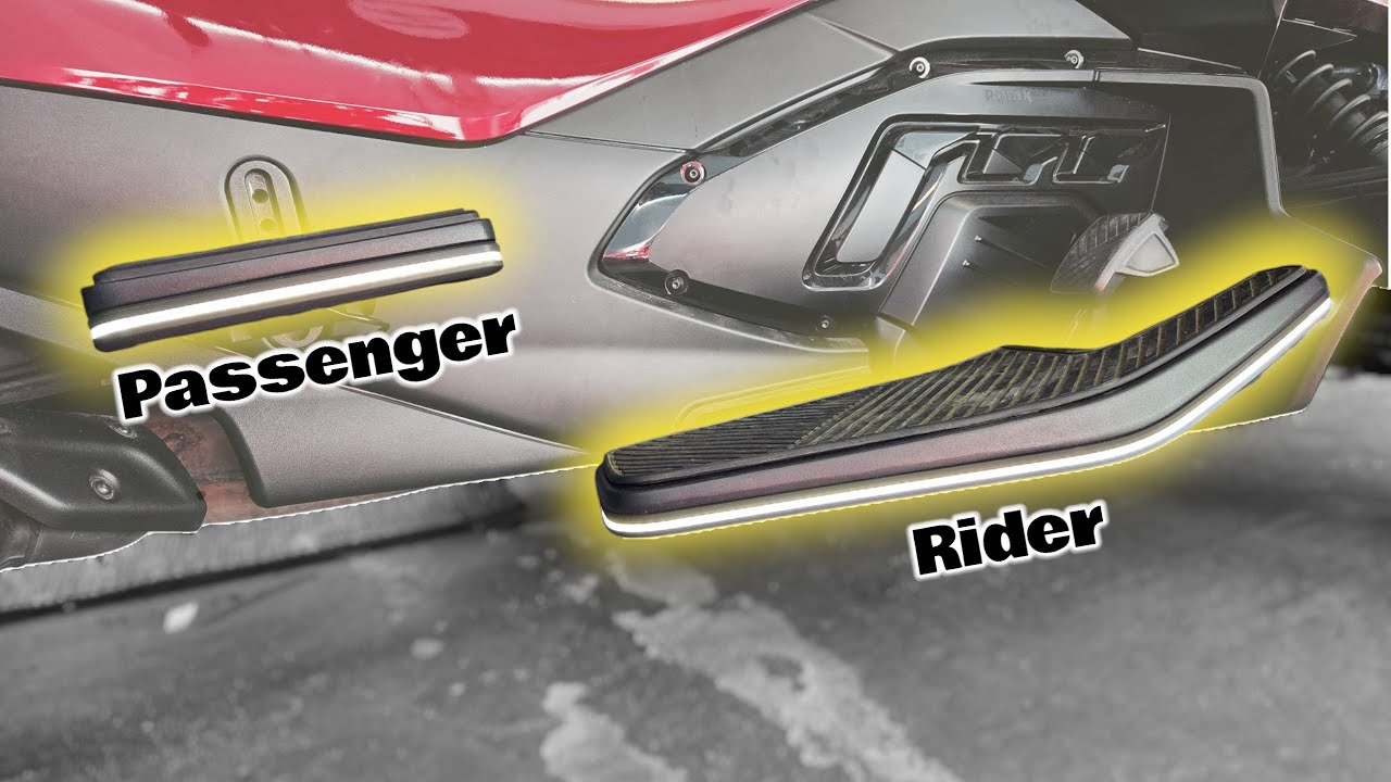 How to Install LED Floorboard Lights on Can-Am Spyder RT 2020+ | With & Without Passenger Option
