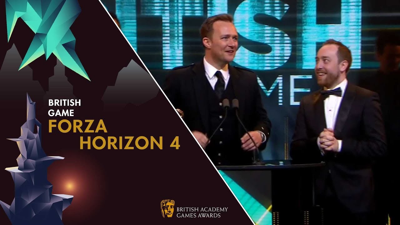 Forza Horizon 4 wins British Game Award | BAFTA Games Awards 2019