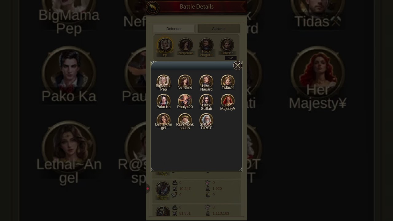 Throne war analysis (1222 falls to 1639)