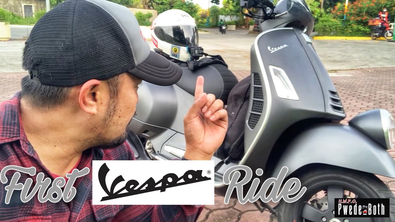 First time to Ride a Vespa- Sei Giorni pa! | Rizal Shrine to NCR Ride
