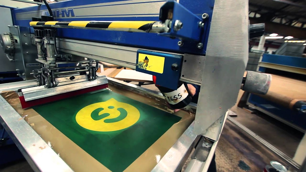 Proceso de serigrafía