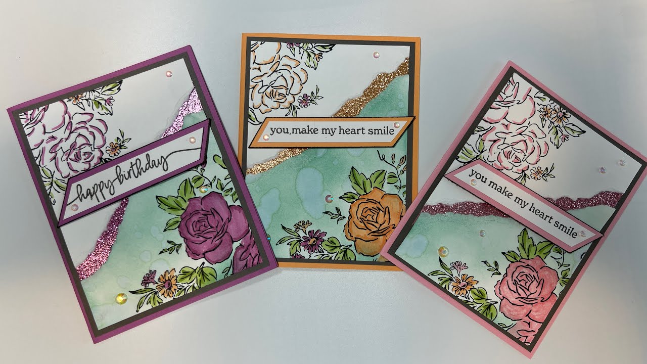 Gorgeous Card Using the New 23-24 In Colors!