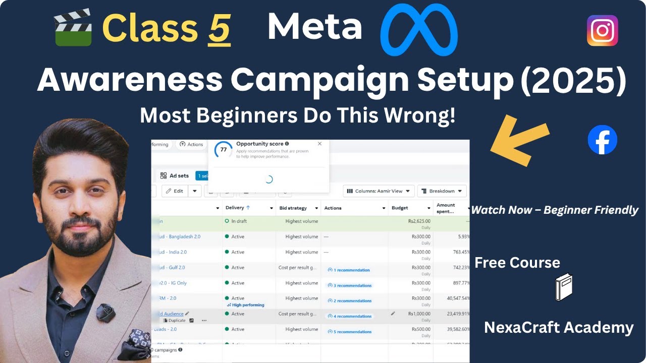 Meta Awareness Campaign Setup 2025 – Don’t Make This Mistake!