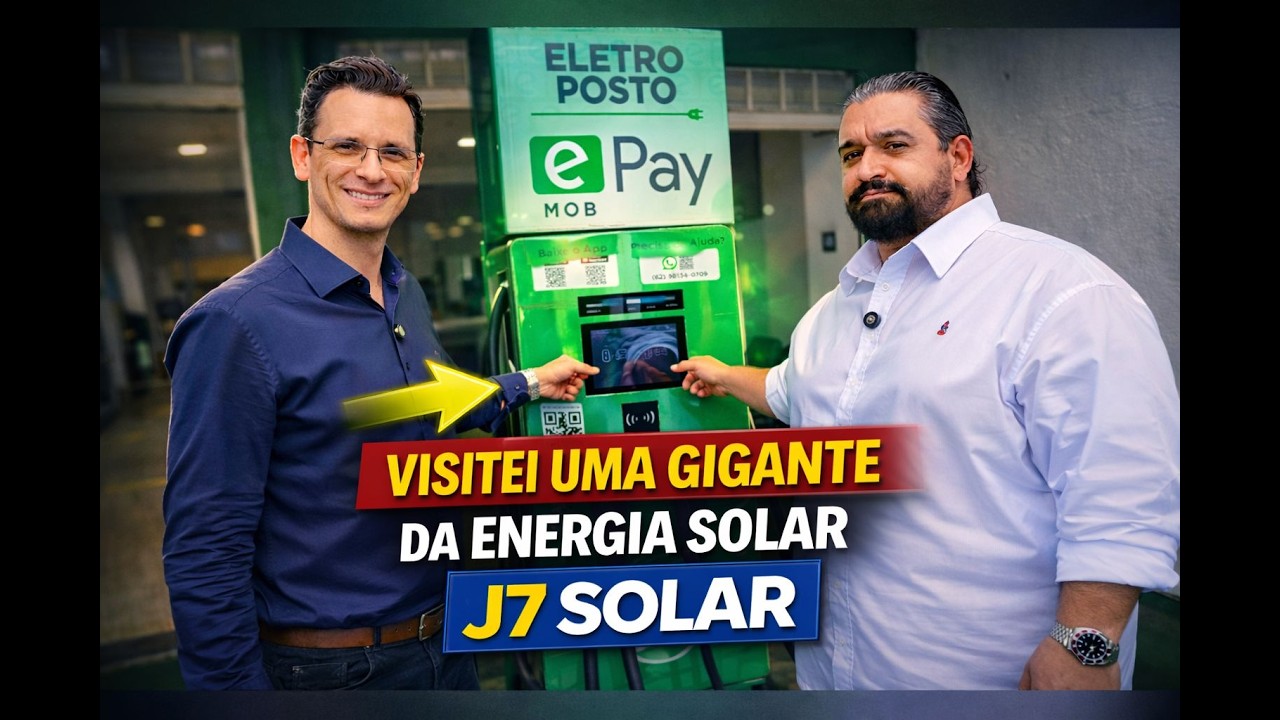 VISITEI UMA DAS MAIORES EMPRESAS DE ENERGIA SOLAR DE GOIÁS ( J7 SOLAR )