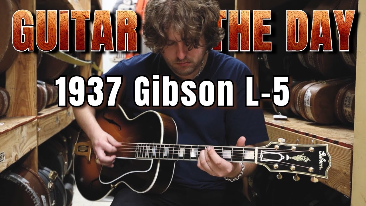 Gibson L-5 Sunburst 1937 года | Гитара дня
