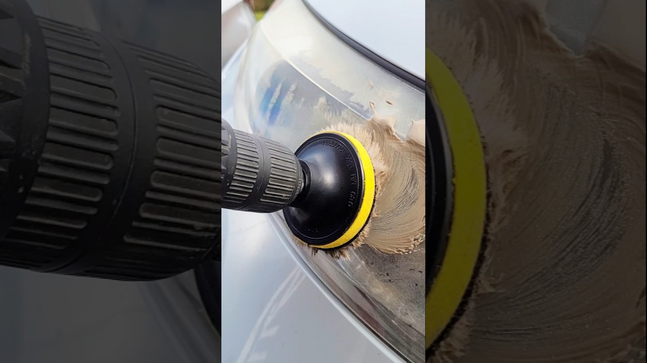 How to Polish a Headlight with a Drill and WD-40: Step-by-Step Tutorial