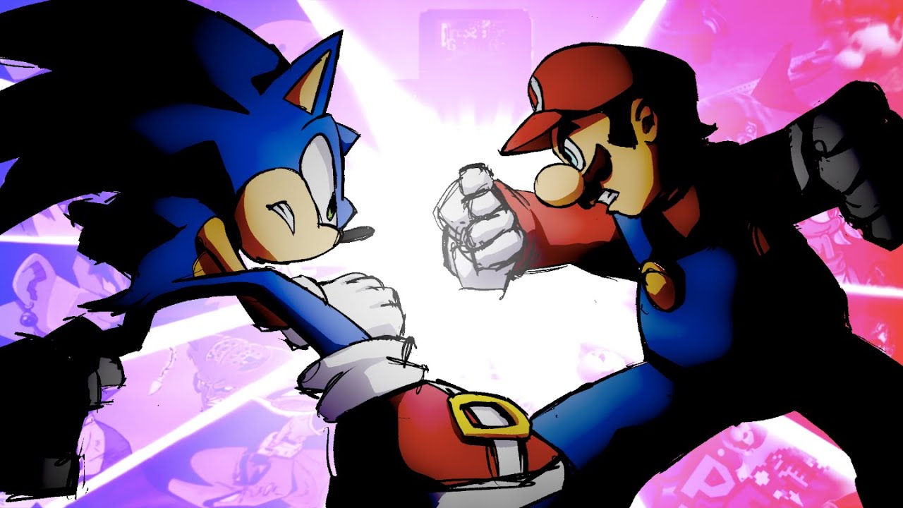 Mario VS Sonic (10 Years Special)