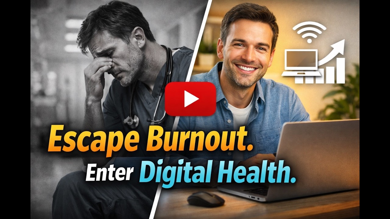 From Burnout to Breakthrough: How Clinicians Can Pivot Into Digital Health Careers (2026 Guide)