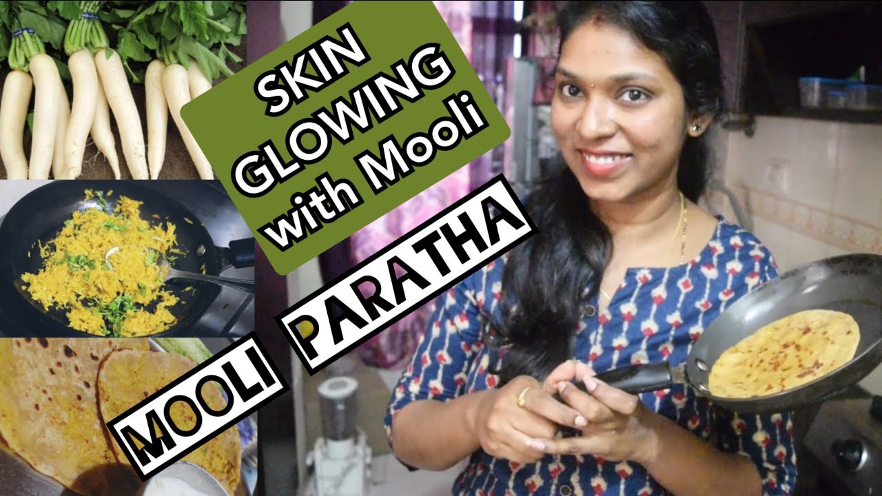 Mooli Paratha | Mullangi Parota | Health Benefits Of Radish | Quick & Easy Radish Paratha Recipe