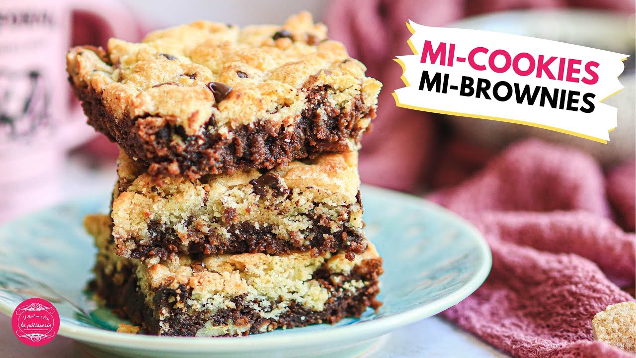 RECETTE DES BROOKIES : MI-COOKIES, MI-BROWNIES...