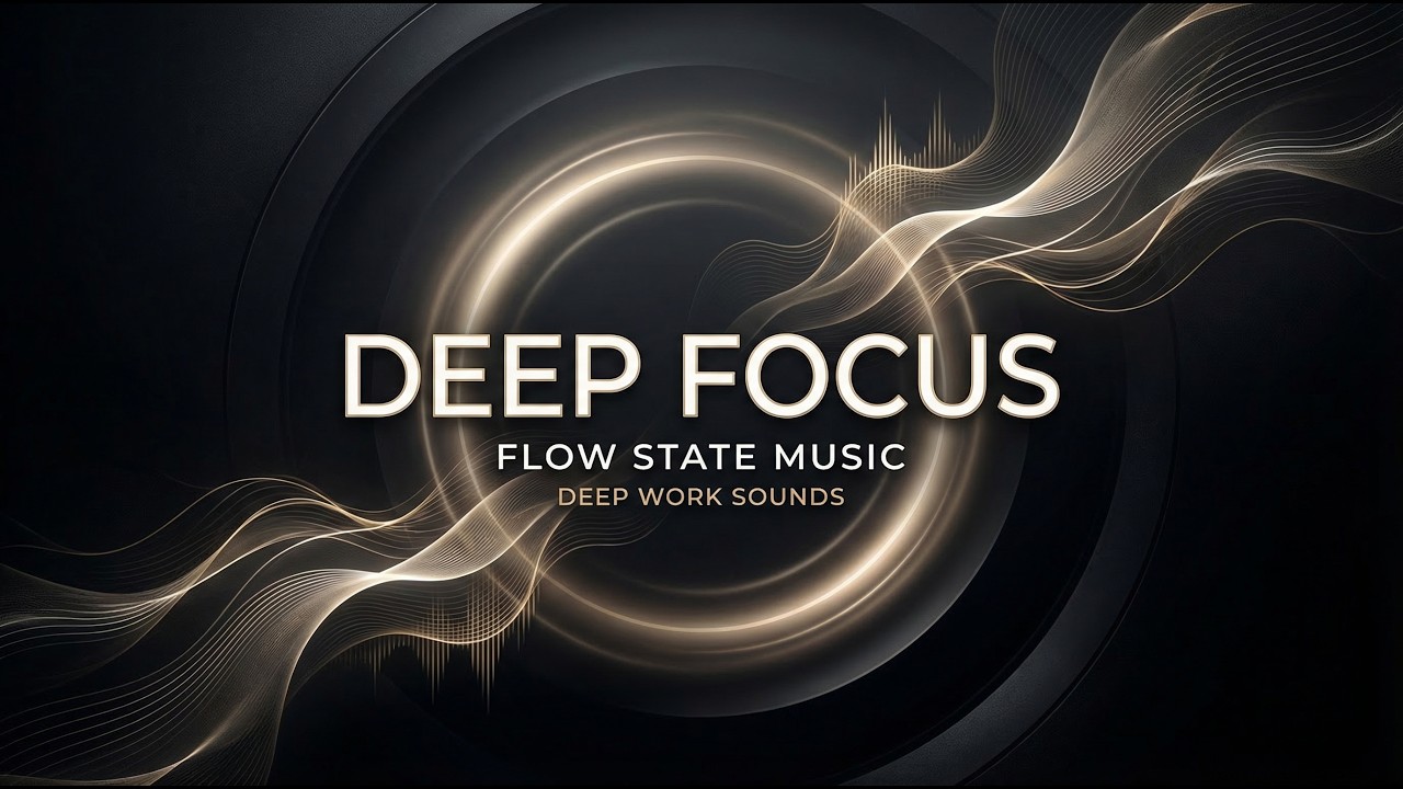 Deep Focus Music for Work, Study and Flow State | Ambient Soundscape