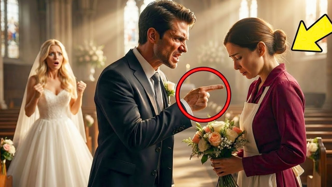 „NU EȘTI DECÂT O SERVITOARE!” — A STRIGAT EL LA ALTAR… IAR MIREASA ȘI-A DEZVĂLUIT ADEVĂRUL