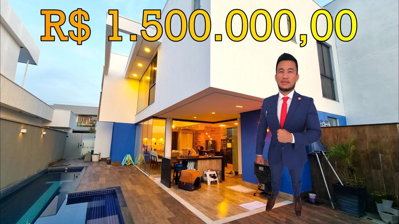 Passaredo, Casa Duplex com 4 quartos com suíte/semi, Piscina Ampla, Semimobiliada, Documentada