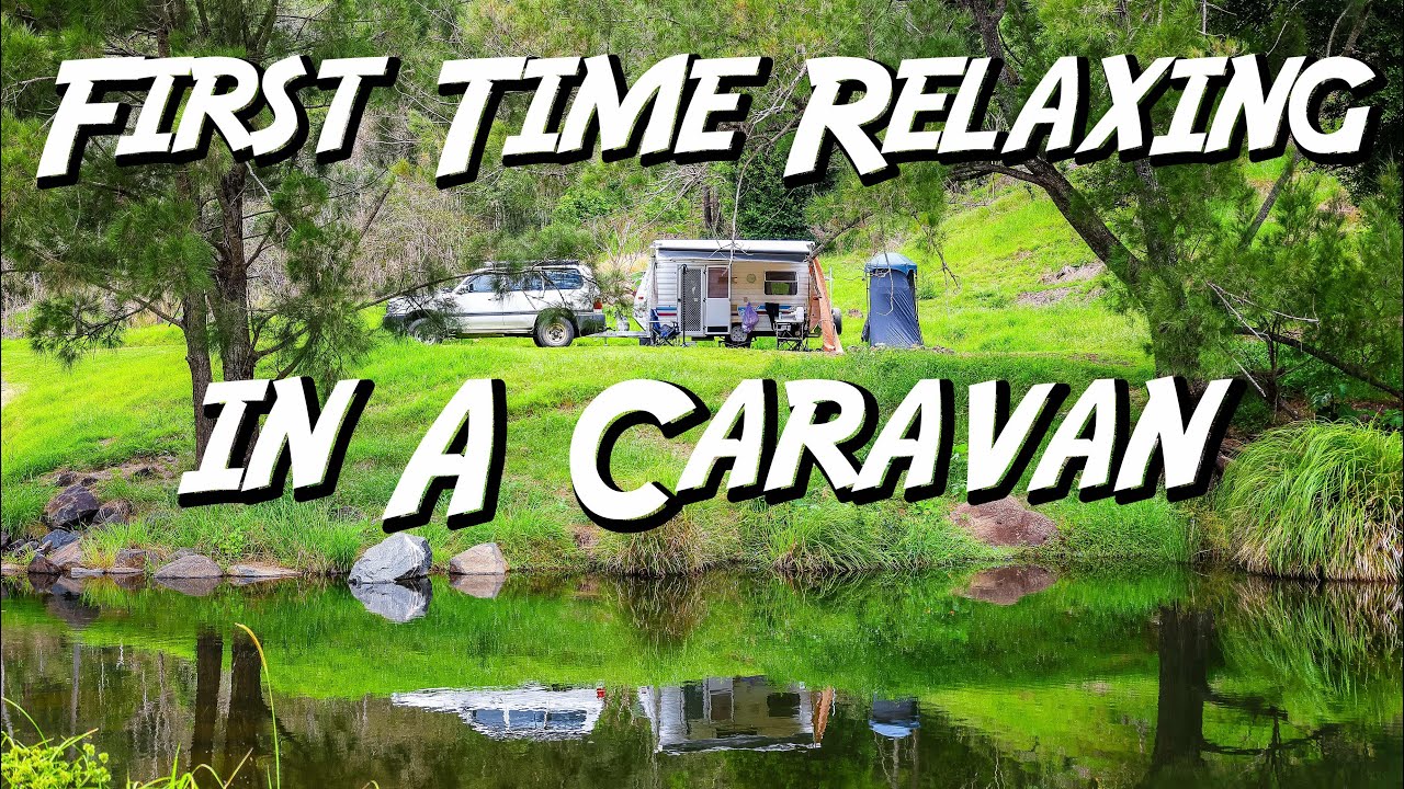 🏕️ OUR FIRST CARAVAN TRIP | Off Grid in Sarabah - Queensland (SE QLD) | ASMR | ⛰️🧘‍♂️