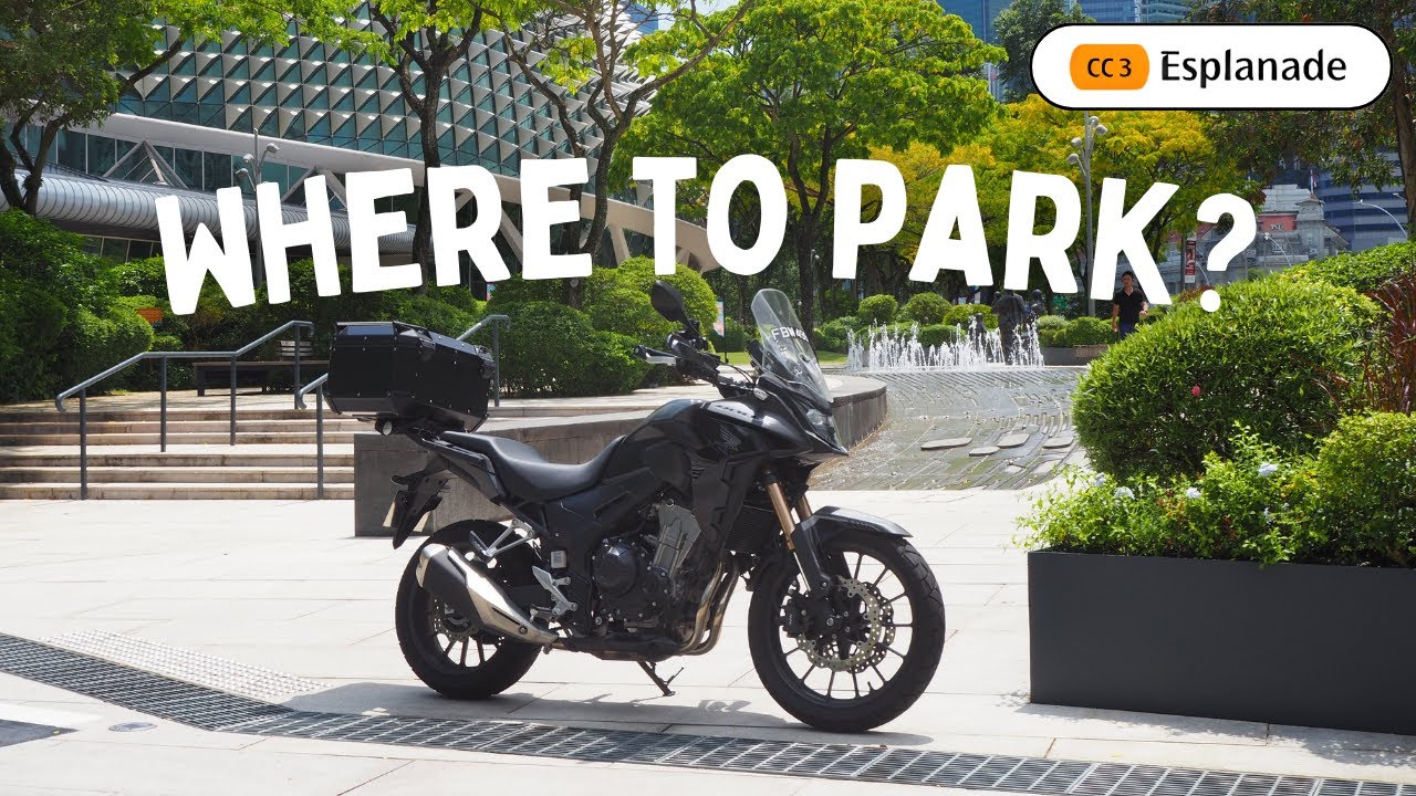Motorcycle Parking near Esplanade | Where to Park? (Ep 1)