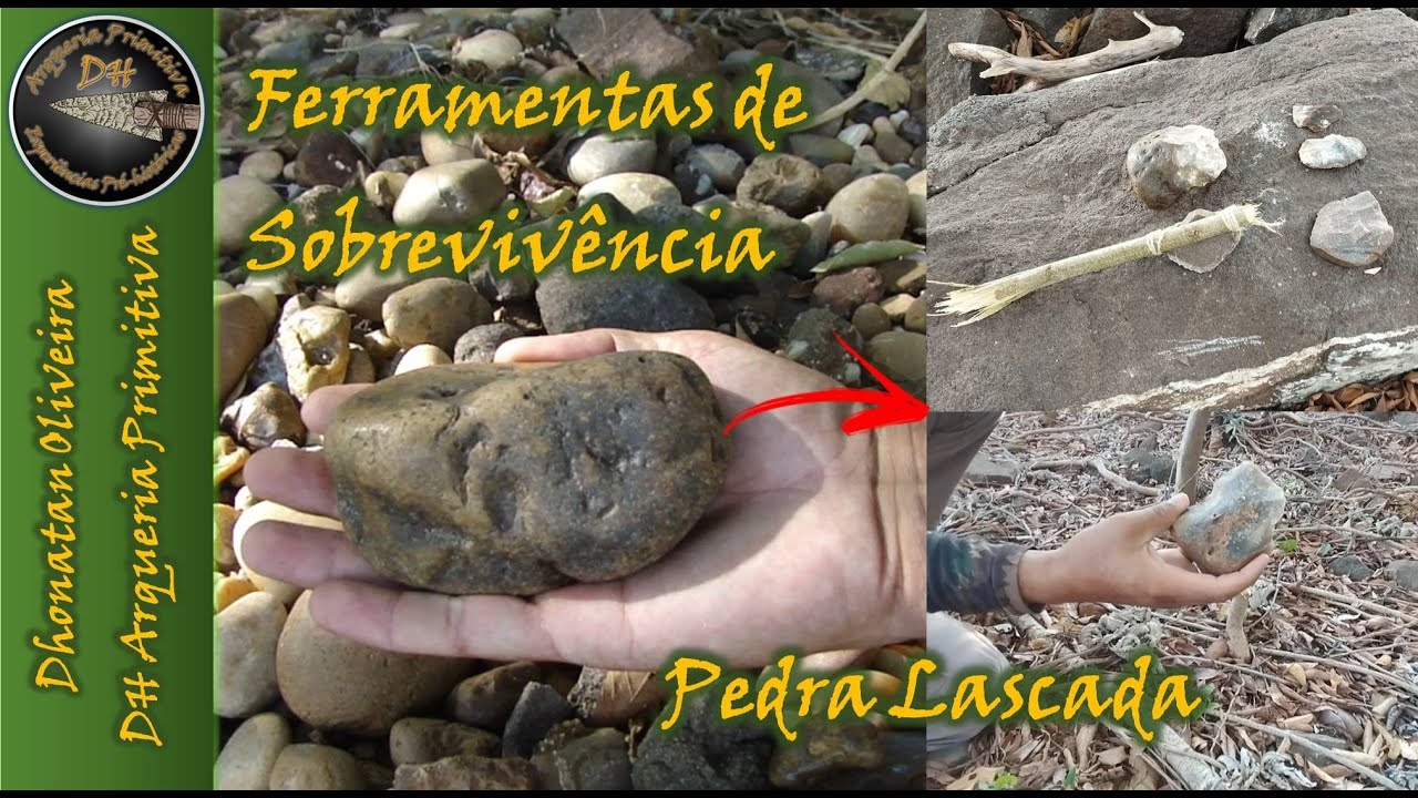 Como Fazer Ferramentas de Pedra Lascada em Situação de Sobrevivência