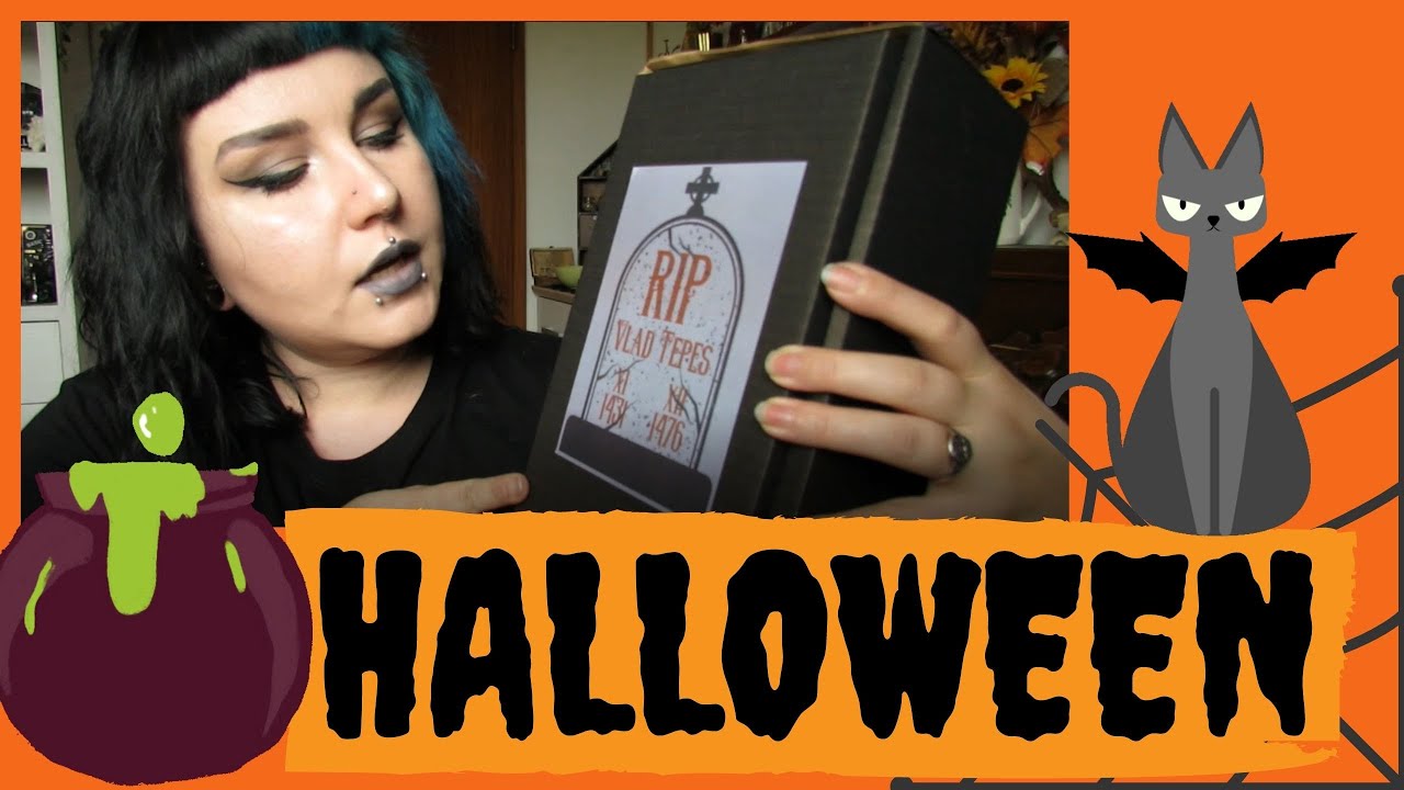 HALLOWEEN potr&oacute;jny unboxing od Magical Suitcase ( Witch Boox Special Halloween i Vampire )