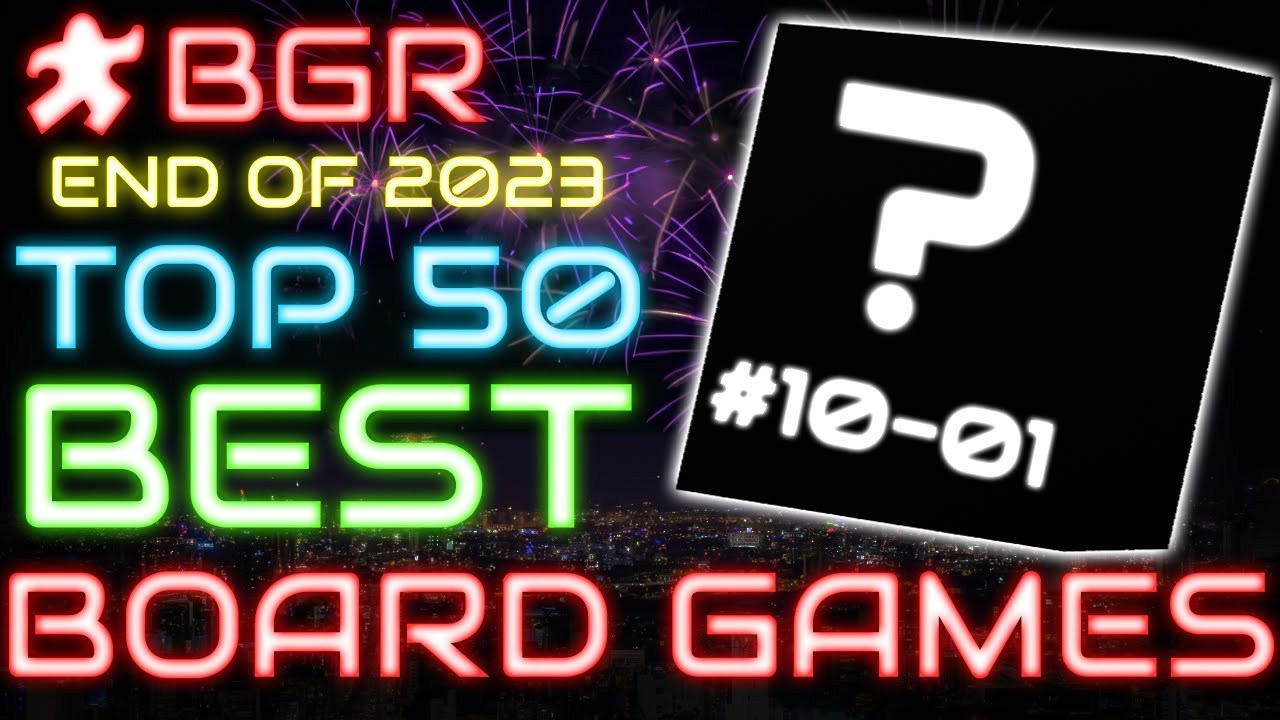 Top 50 Board Games of All Time | #10-1 (2023)