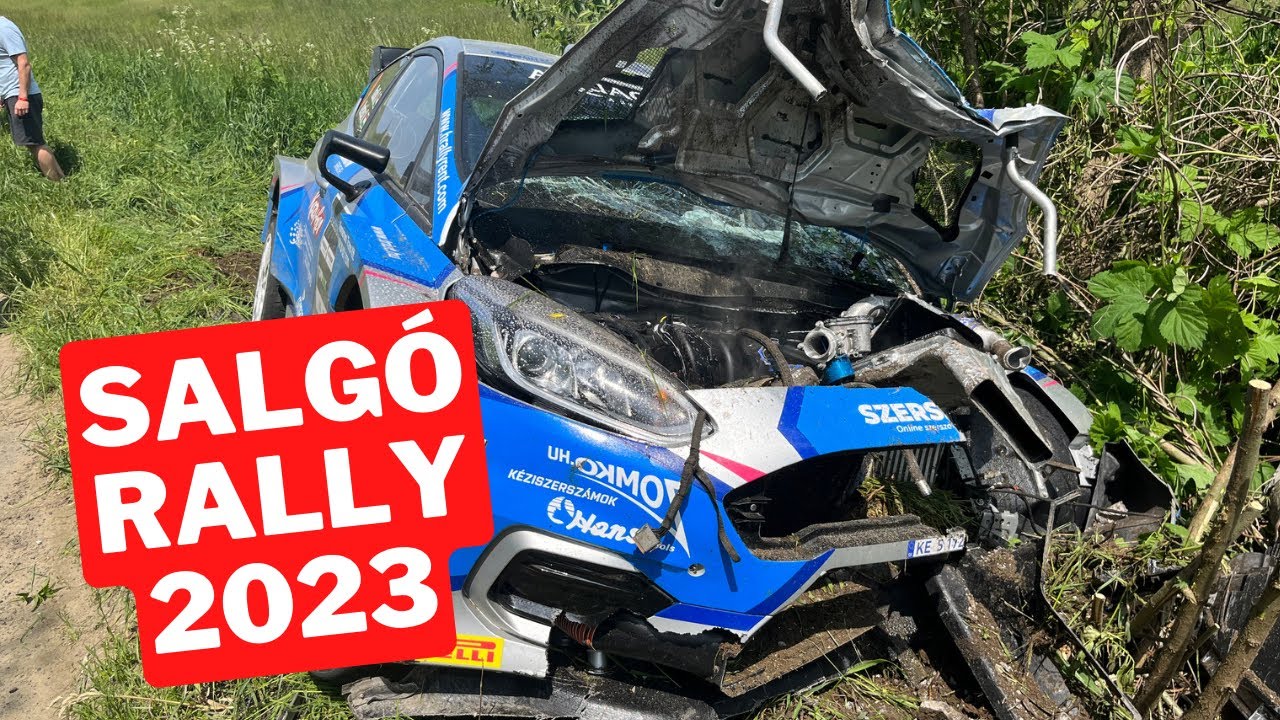 SALGÓ RALLY 2023 - CRASH | ACTION | MISTAKES | VLOG