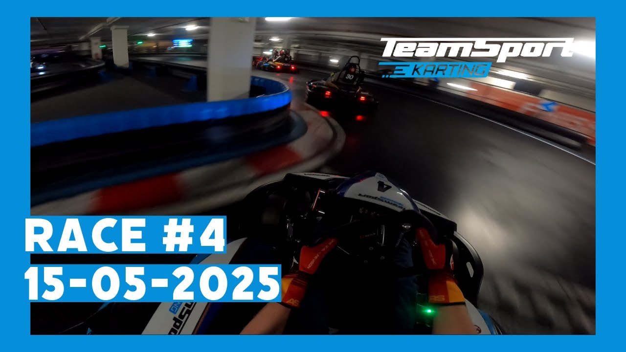 Fourth time's the charm - TeamSport E-Karting Utrecht The Wall | Race #4 | 15-05-2025