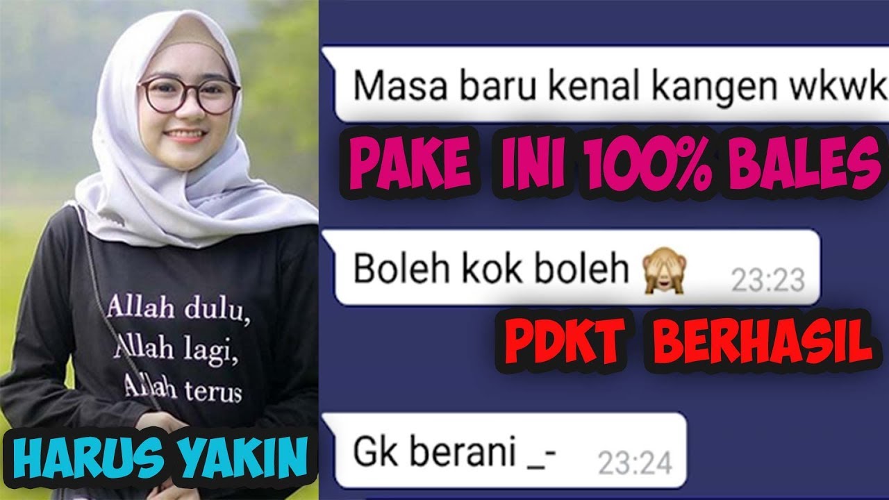 Cara Membuat Topik Chating Orang yang kita suka 100% dibales