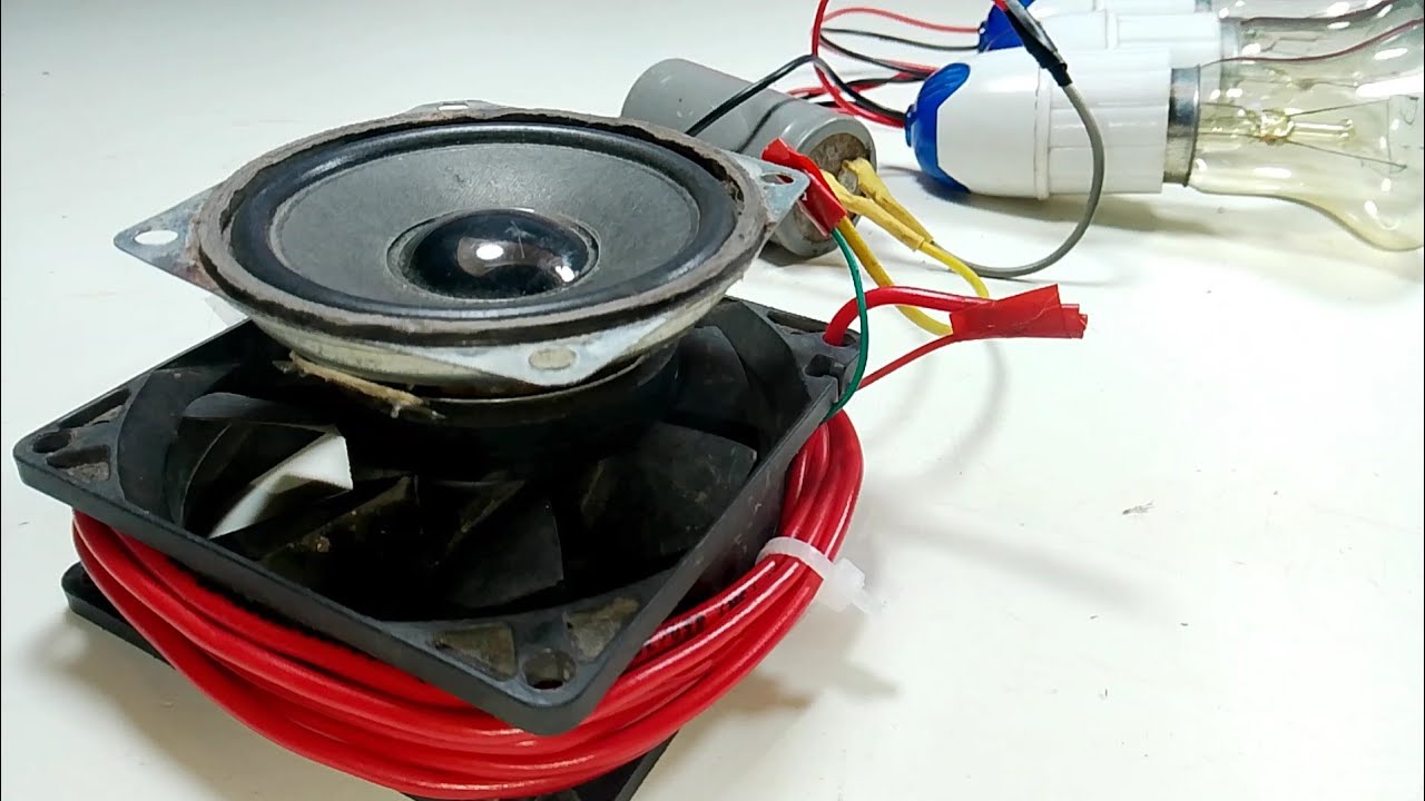 Self Running Free Electricity Generator 250v Dinamo motor 