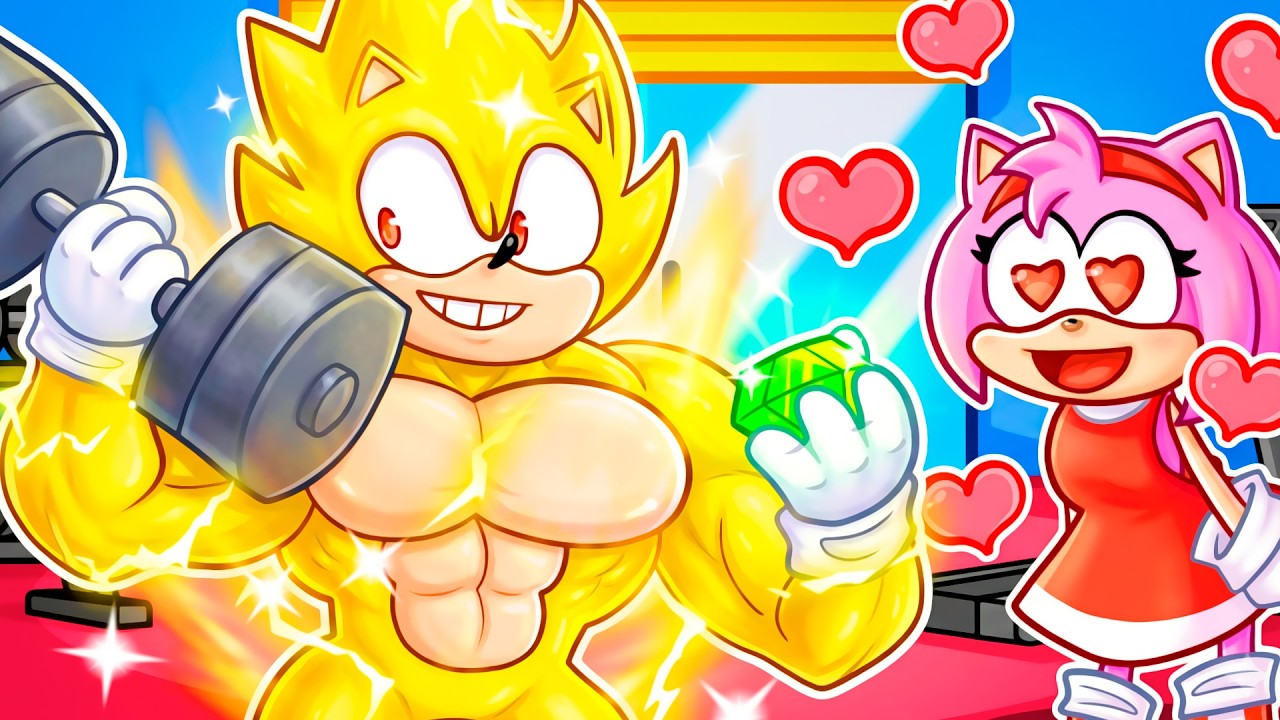 Virei SUPER SONIC para IMPRESSIONAR minha CRUSH!
