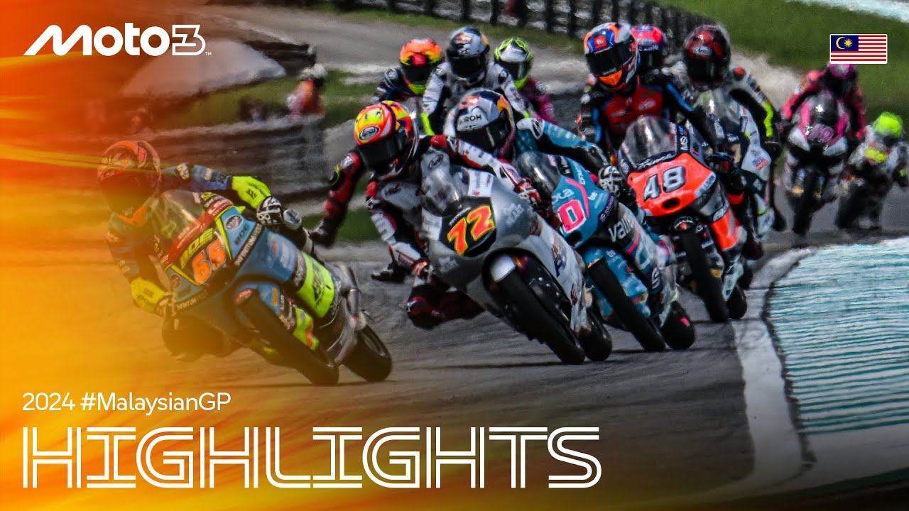 Moto3™ Race Highlights ⭐ | 2024 #MalaysianGP
