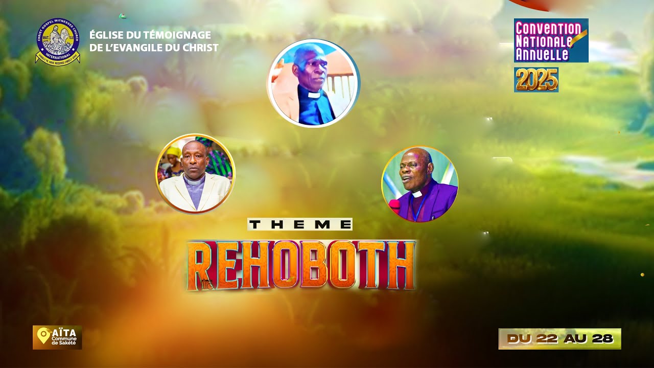 CONVENTION NATIONALE DE L'ETEC AU BENIN 2025 || JOUR 5 VENDREDI MATIN