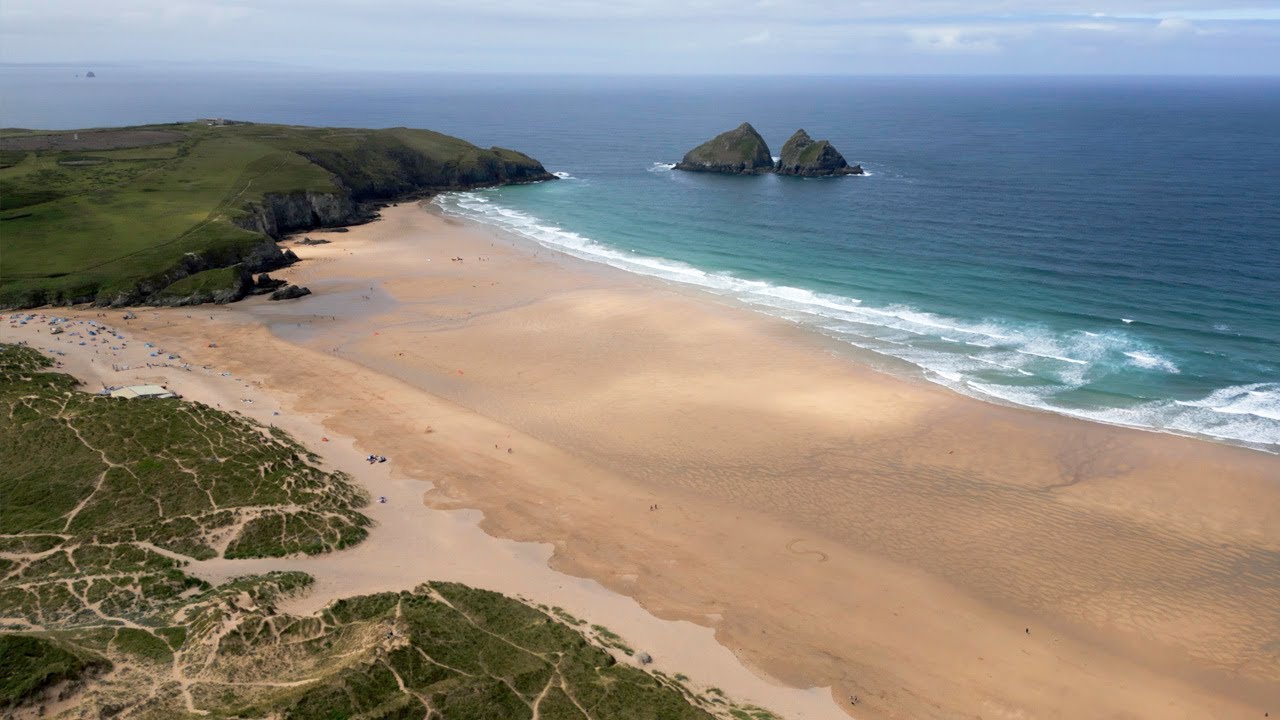 Gwinear Guides: Holywell Bay - Shore Fishing Marks Cornwall - Bass Fishing in Cornwall