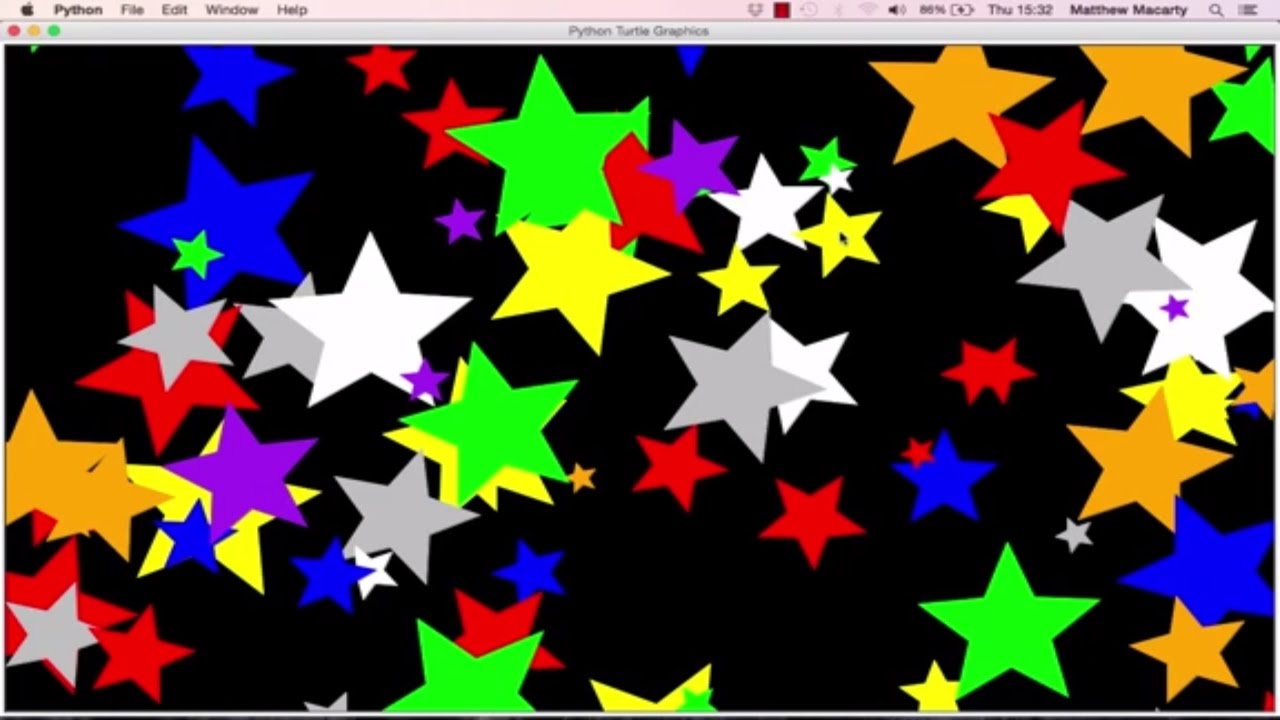 It's full of stars! Introduction to Programming with Python | Teach Your Kids to Program