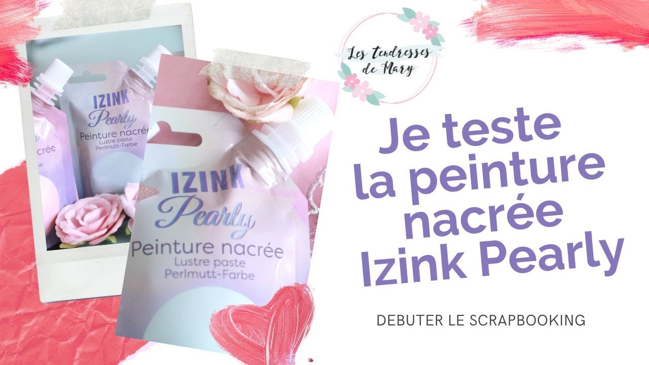JE TESTE LA PEINTURE IZINK PEARLY ALADINE