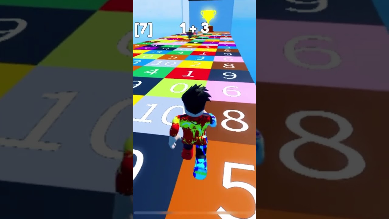 Fun roblox math obby #math  #roblox #trending #viral