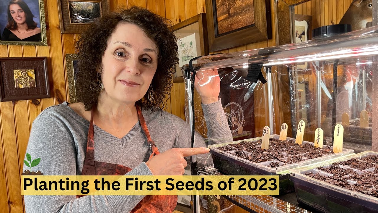 So Exciting! We Planted the First Seeds of 2023!