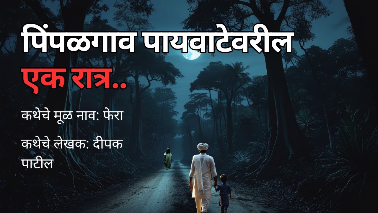 पिंपळगाव पायवाटेवरील एक रात्र. Horror Experience in Marathi|Kokanati Horror Story@atstoryteller