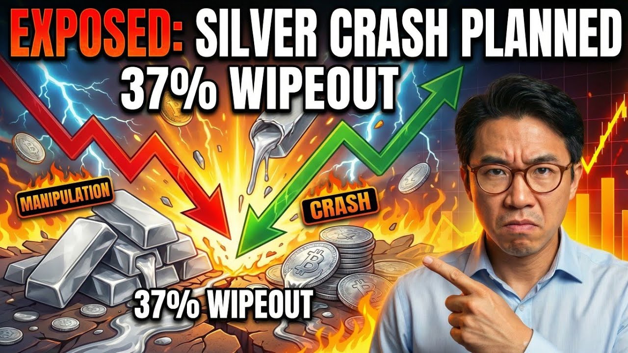 EXPOSED: The Silver Market Crash Was Planned (37% Wipeout Explained)