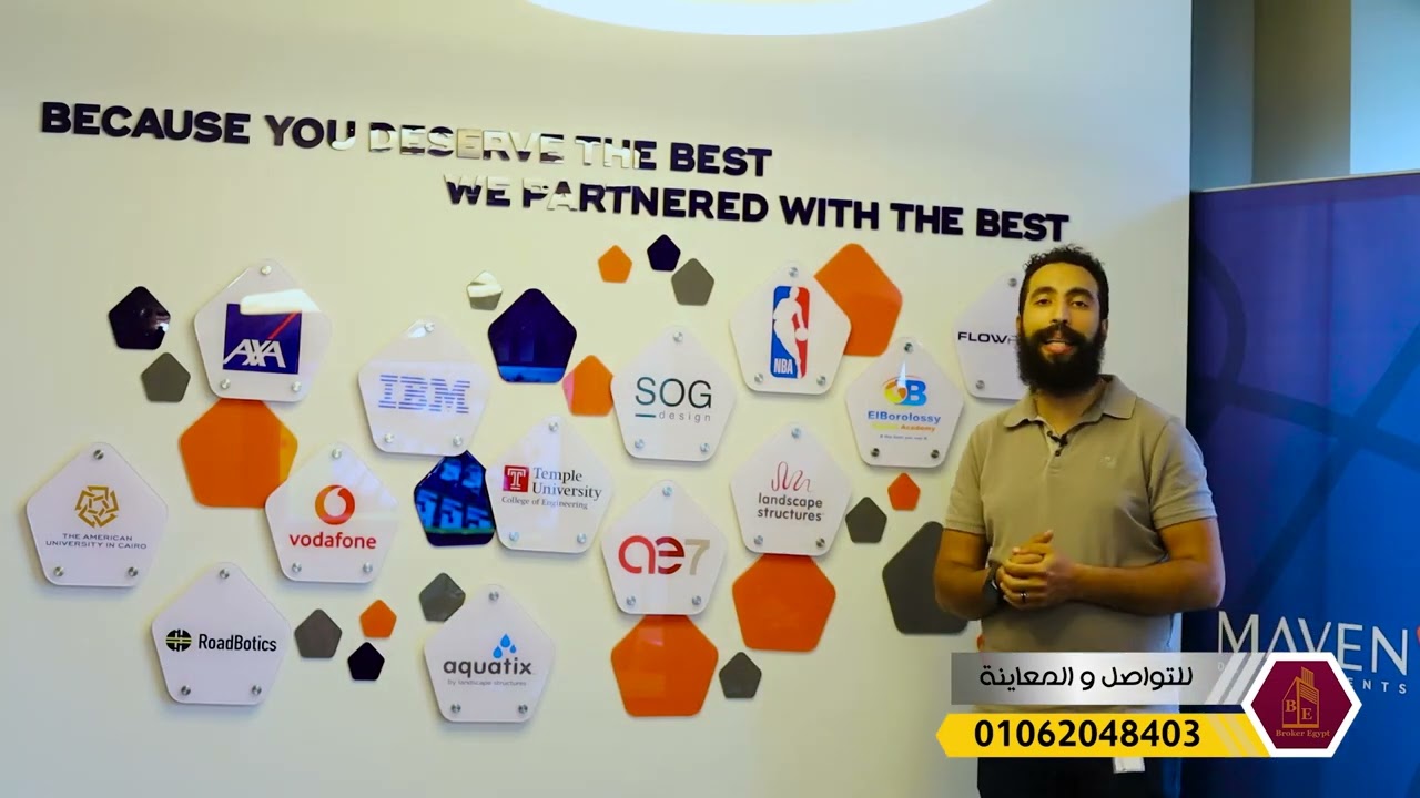 شركاء النجاح في شركة maven في مشاريع baymount و Cali cost  اقوى مشاريع الساحل الشمالى والعين السخنة