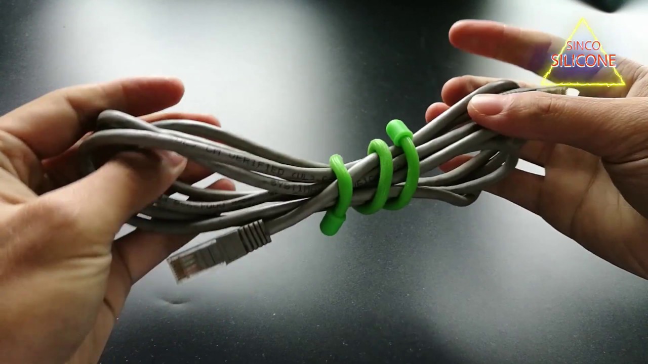 Silicone Wire Cord Cable Winder Tie Organizer - contract manufacturing companies