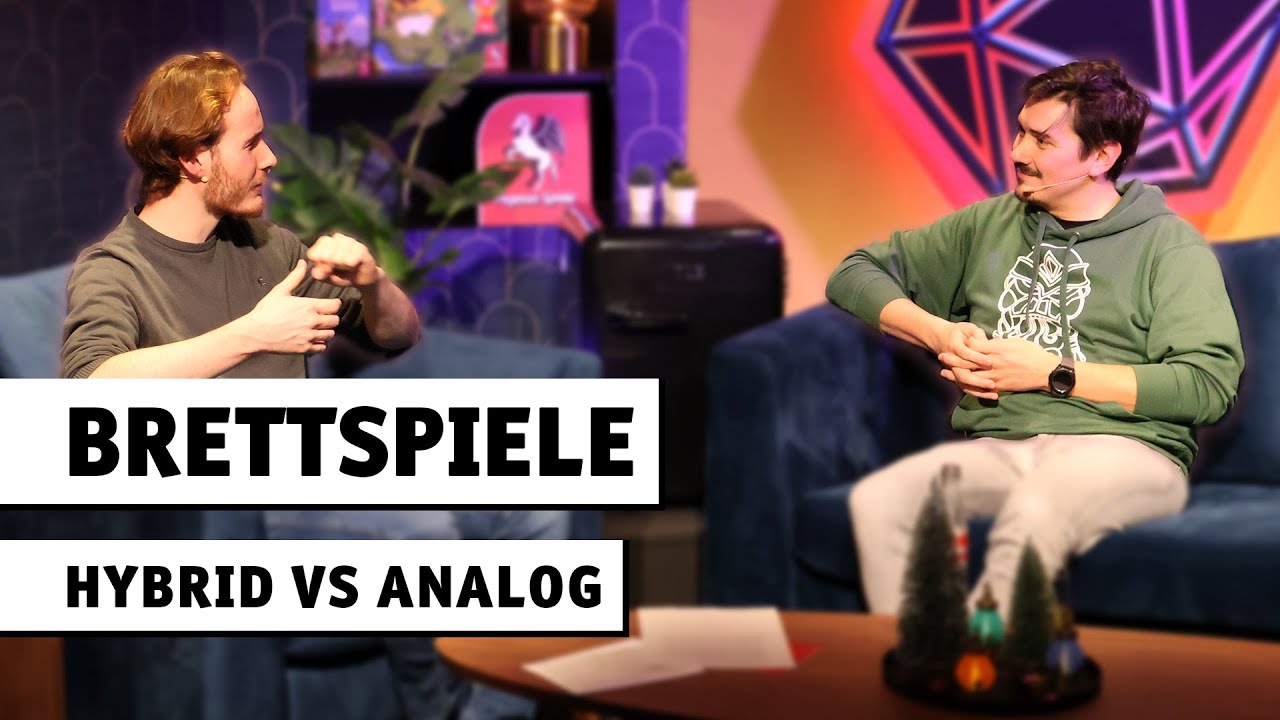 Hybride Brettspiele - Möglichkeiten und Herausforderungen | Talk mit Esra und Simon | Pegasus Spiele