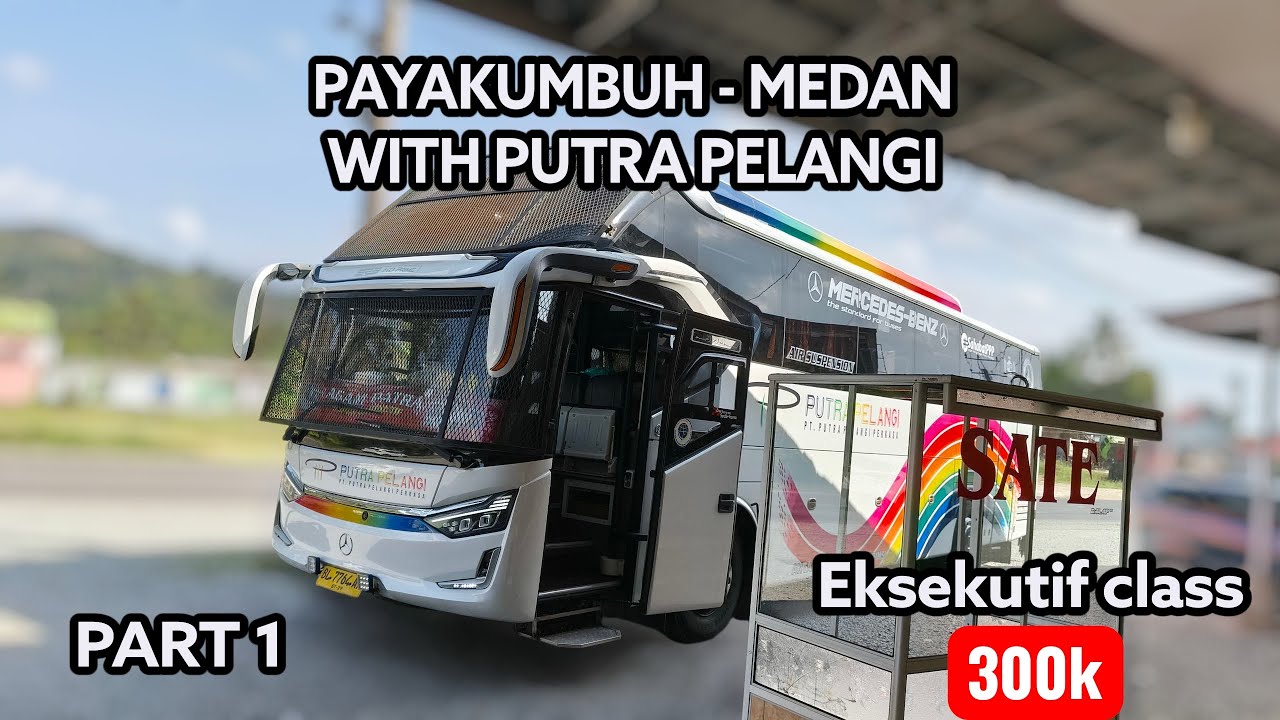 Rekomendasi bus Medan - Padang