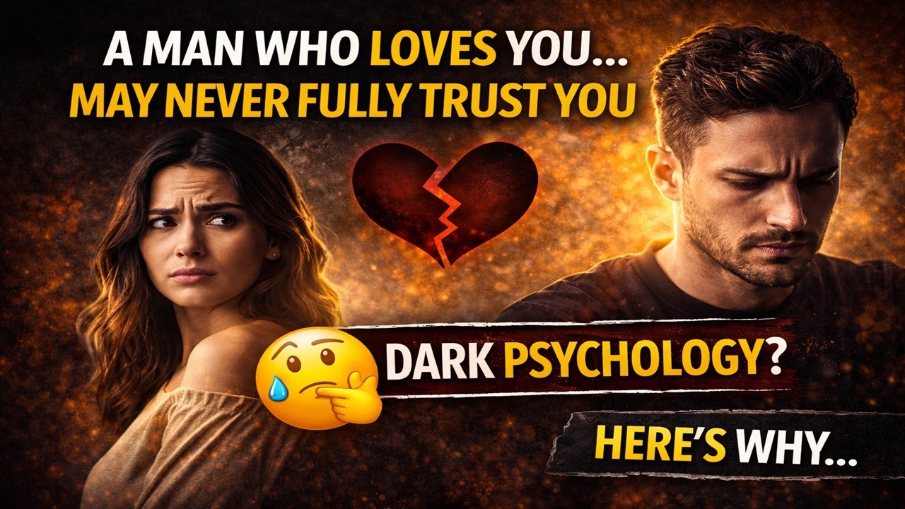 A man who loves you will never trusts you Why